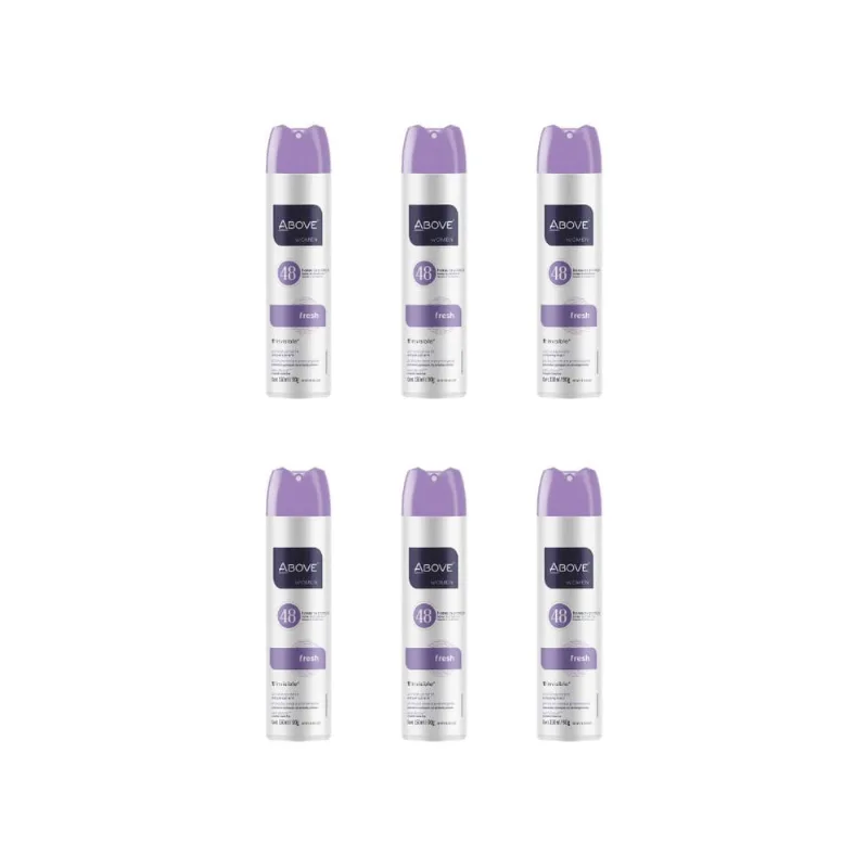 Desodorante Aero Above 150ml Fem Fresh-Kit C/6un