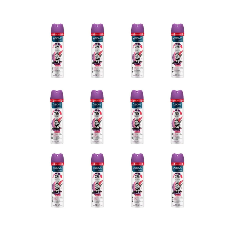 Desodorante Aero Above 150ml Women-Kit C/12un