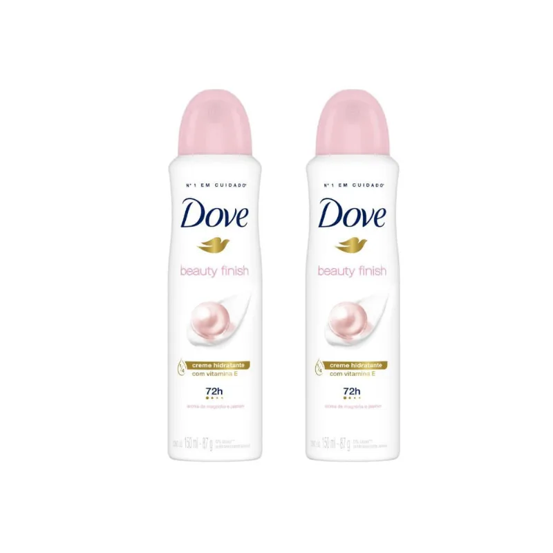 Desodorante Aero Dove 150ml Beauty Finish - Kit c/ 2un