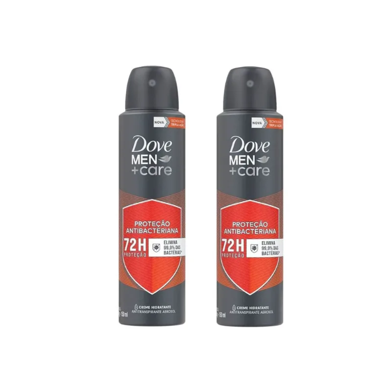 Desodorante Aero Dove 150ml Masc Antib Silver Ctrl-Kit C/2un