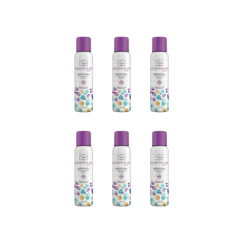 Desodorante Aero Giovanna Baby 150ml Fantasy-Kit C/6un