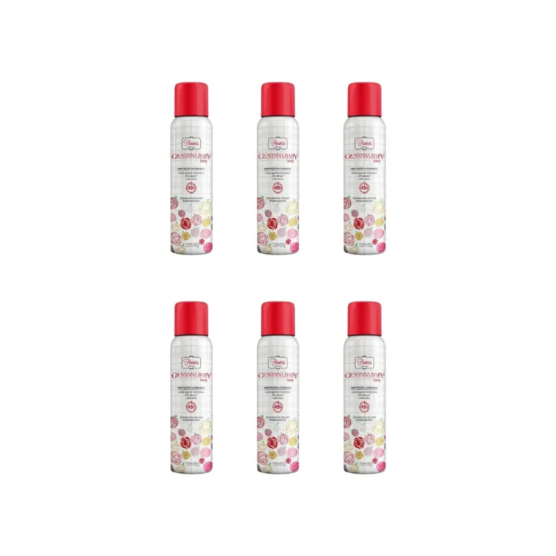 Desodorante Aero Giovanna Baby 150ml Lovely-Kit C/6un