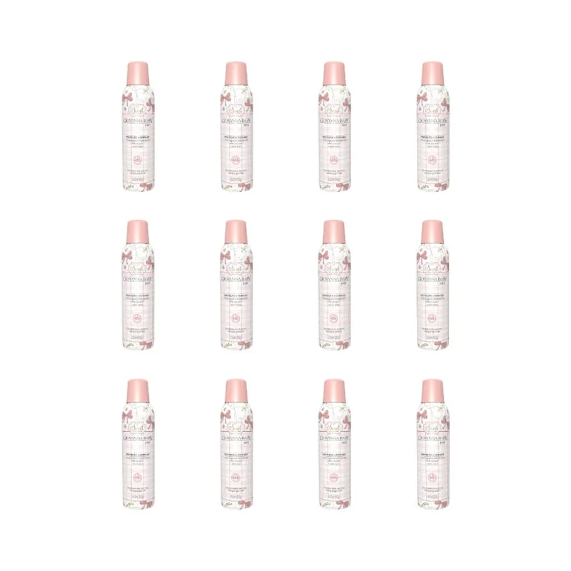 Desodorante Aero Giovanna Baby 150ml Peach-Kit C/12un