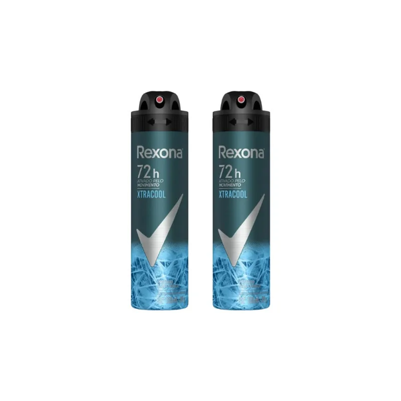 Desodorante Aero Rexona 150ml Masc Xtra Cool-Kit C/2un