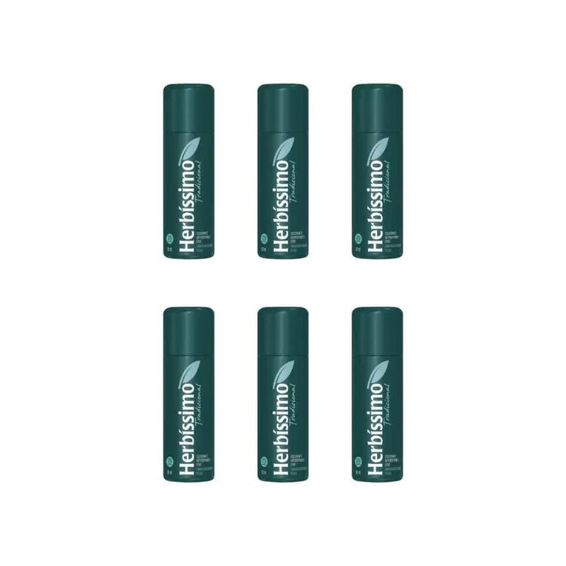 Desodorante Spray Herbissimo Tradicional 90Ml-Kit C/6Un