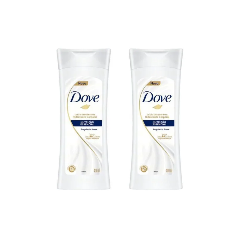 Hidratante Corporal Dove Nutricao Essencial 400Ml-Kit 2Un