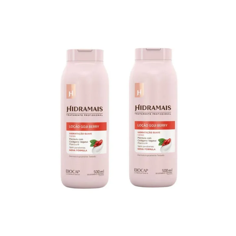 Hidratante Corporal Hidramais 500Ml Gojiberry - Kit Com 2Un