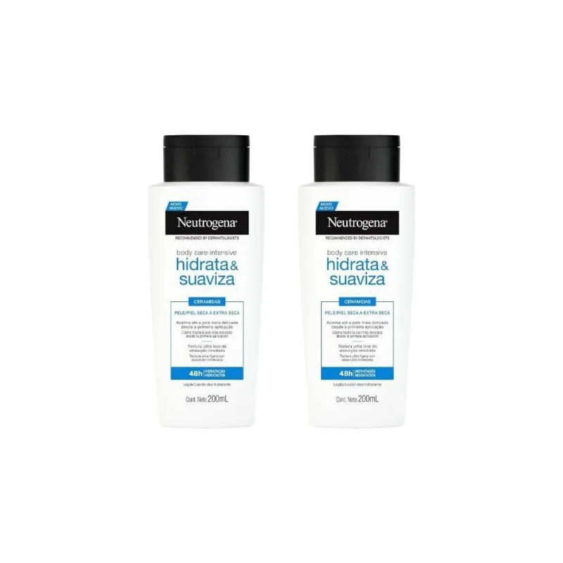 Hidratante Corporal Neutrogena 200Ml Hidrata Suavisa-Kit2Un