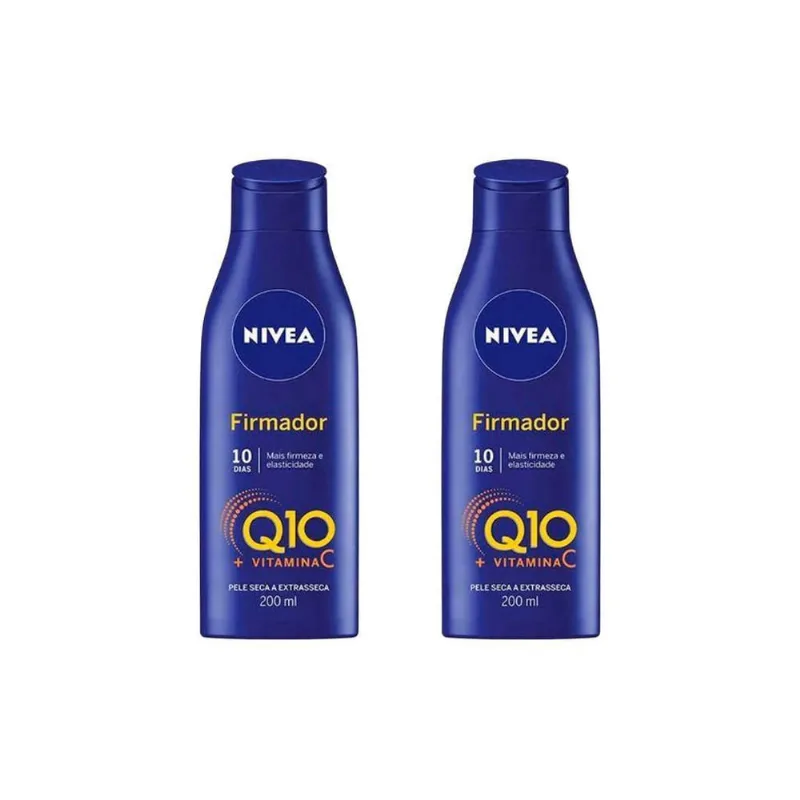 Hidratante Corp Nivea 200Ml Firmadora Q-10 Pele Seca-Kit2Un