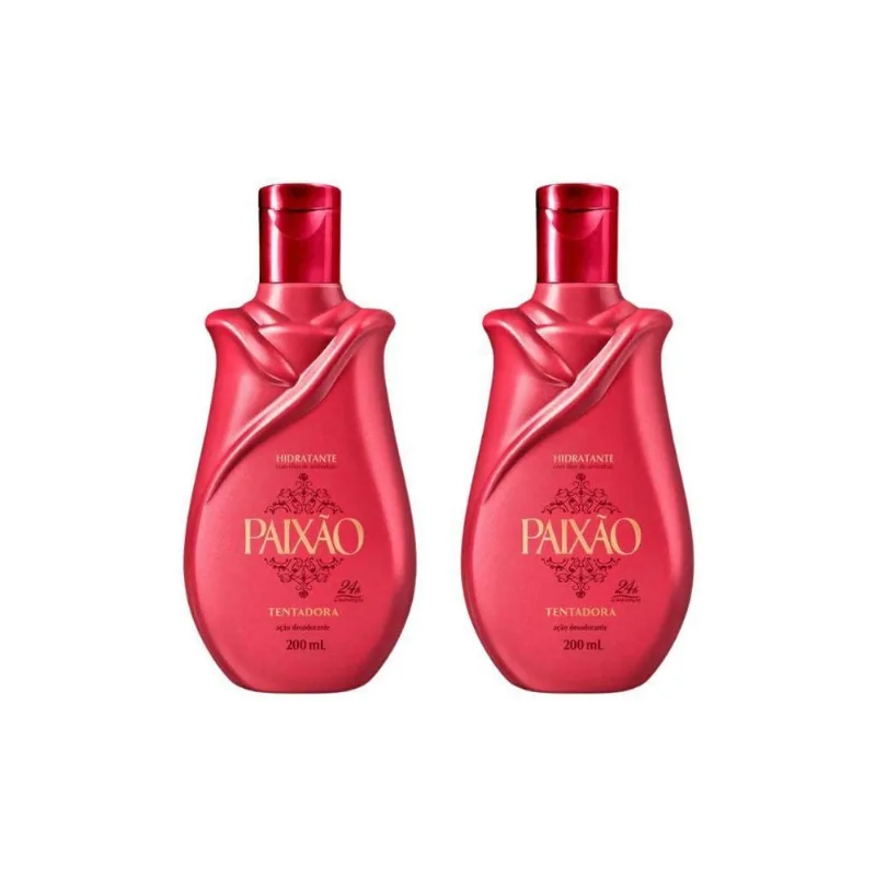 Hidratante Corporal Paixão 200Ml Tent Ameixa Rubi-Kit C/2Un