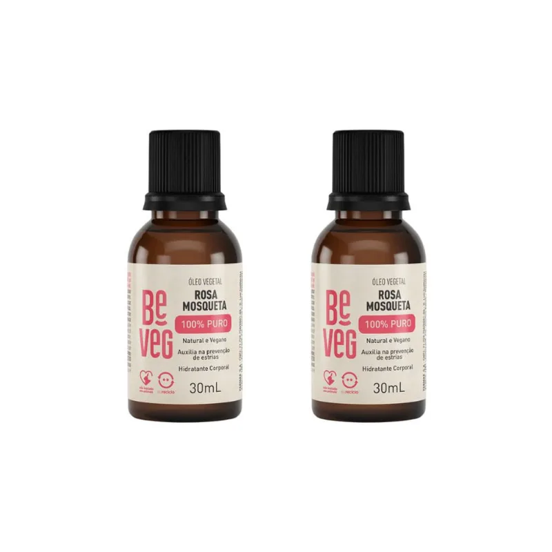 Óleo Corporal Farmax 30ml Rosa Mosqueta - Kit c/ 2un