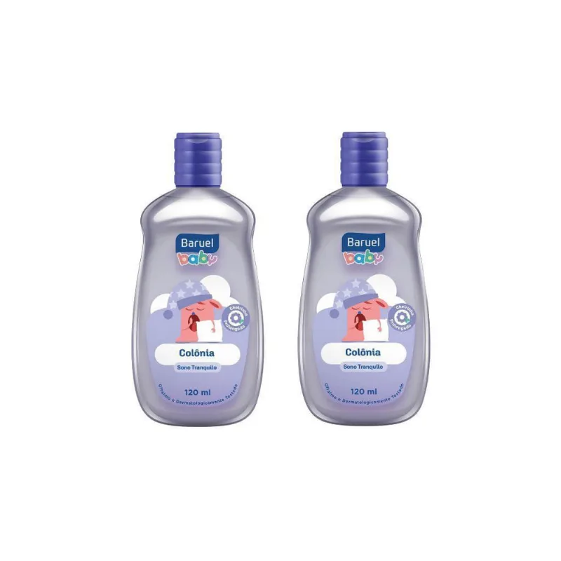 Colonia Baruel Baby Sono Tranquilo 120Ml - Kit Com 2Un