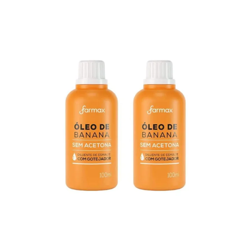 Oleo De Banana Farmax 100Ml-Kit C/2Un