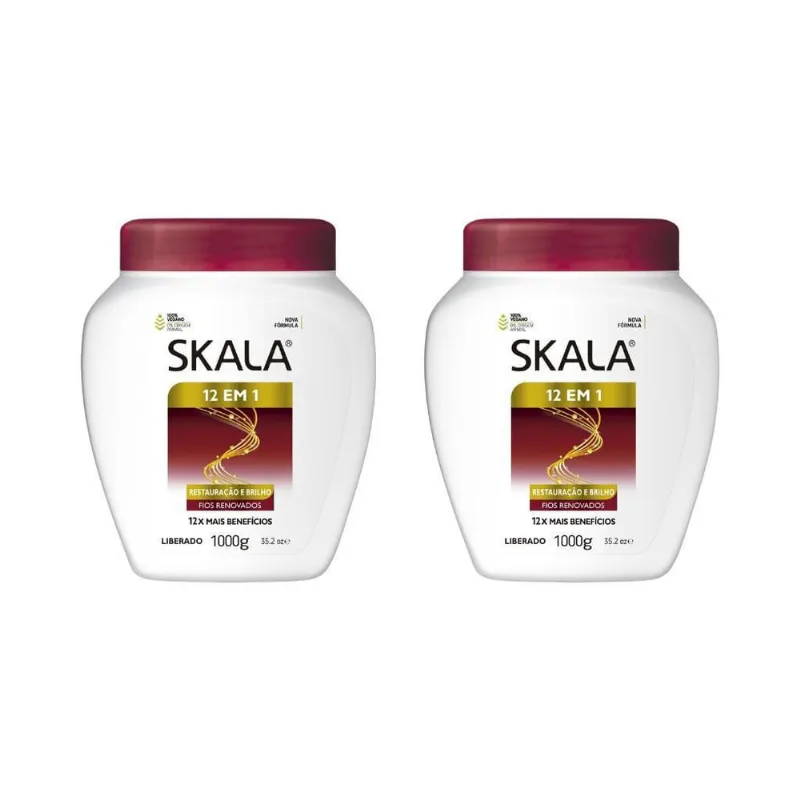 Creme Skala 1Kg 12 Em 1-Kit C/2Un