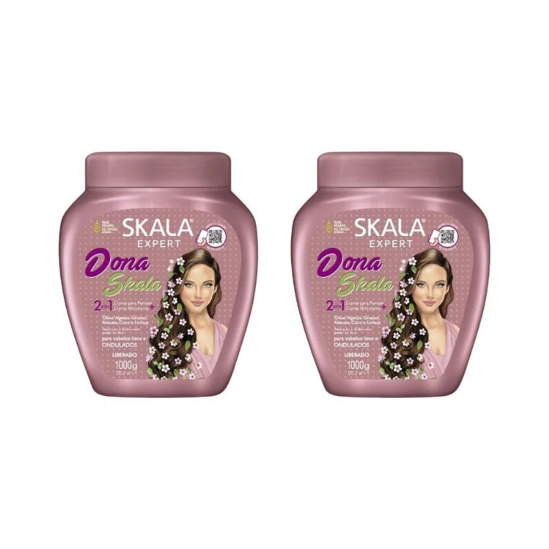 Creme Skala 1Kg Dona Skala-Kit C/2Un