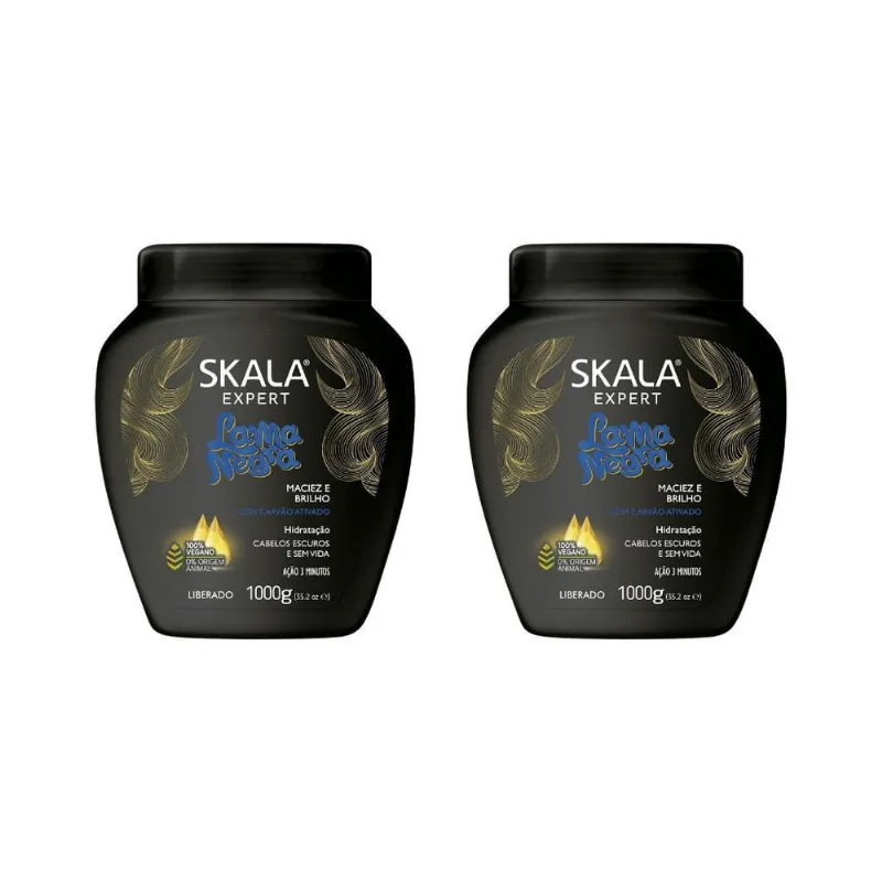 Creme Skala 1Kg Lama Negra-Kit C/2Un