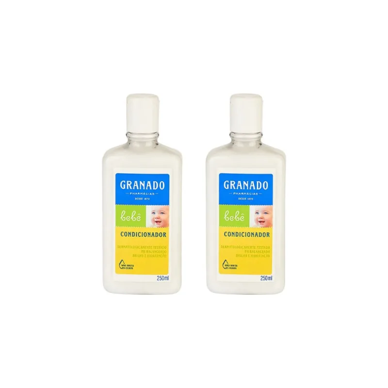 Condicionador Granado Bebe 250ml Tradicional-Kit C/2un