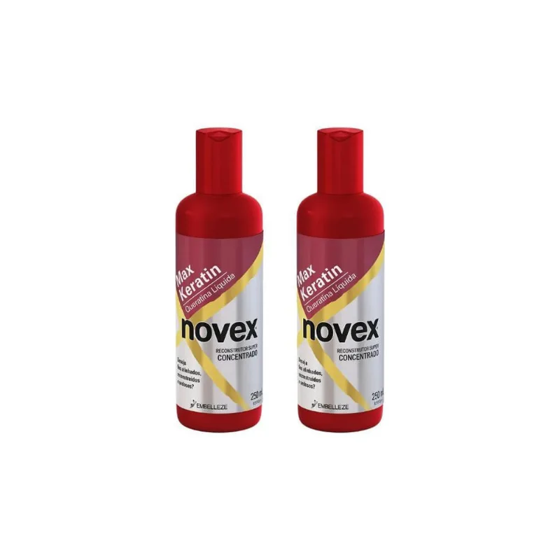 Reconstrutor Novex Max Keratin 250Ml-Kit C/2Un