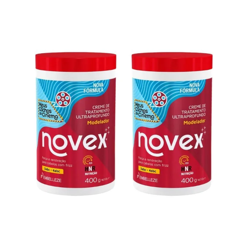 Creme De Tratamento Novex 1Kg Meus Cachos Cinema - Kit C/2Un