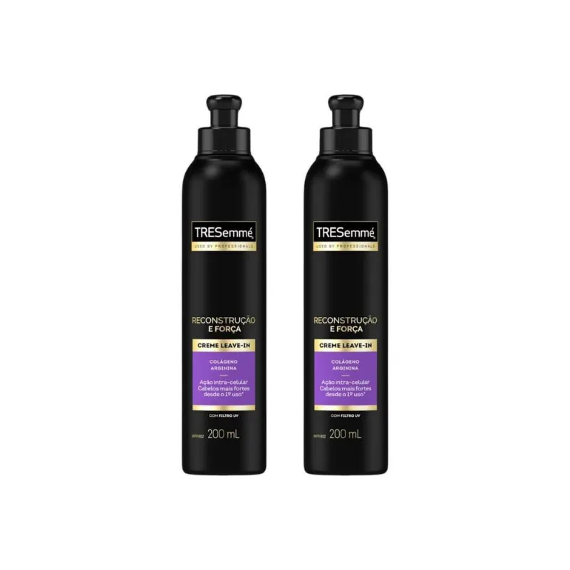 Creme Para Pentear Leave-In Tresemme Reconst Força 200Ml-2Un