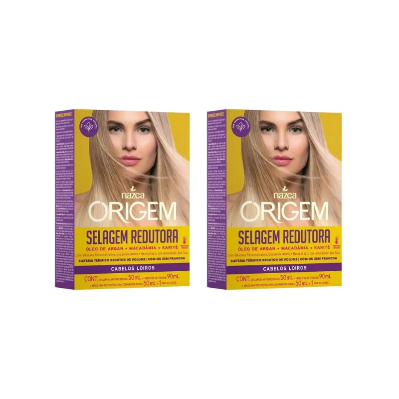 Kit Selagem/Redutora Origem Loiros - Kit c/ 2un