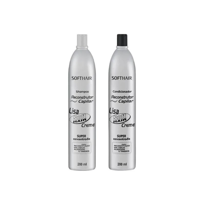 Kit Soft Hair Reconstrutor Lisa Creme Sh + Cd 280Ml