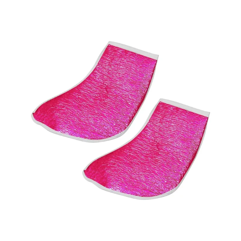 Bota Metalizada com Isolmanta Santa Clara Pink - Kit c/ 2un