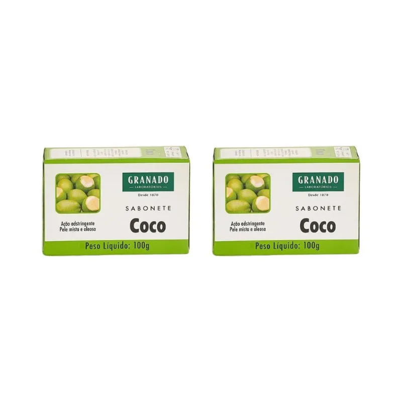 Sabonete Granado 100G Coco-Kit C/2Un