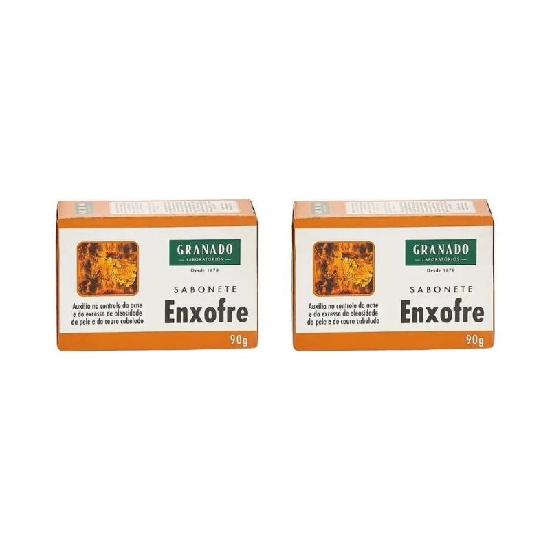 Sabonete Granado 90G Enxofre-Kit C/2Un