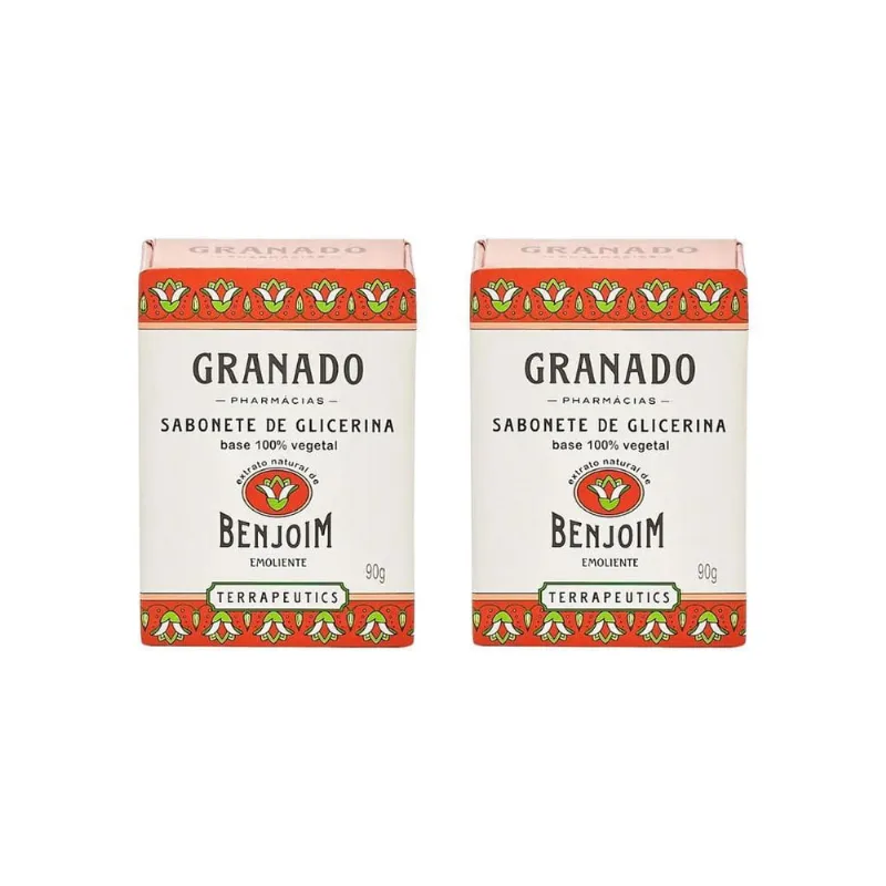 Sabonete Granado 90G Glicerina Benjoim-Kit C/2Un