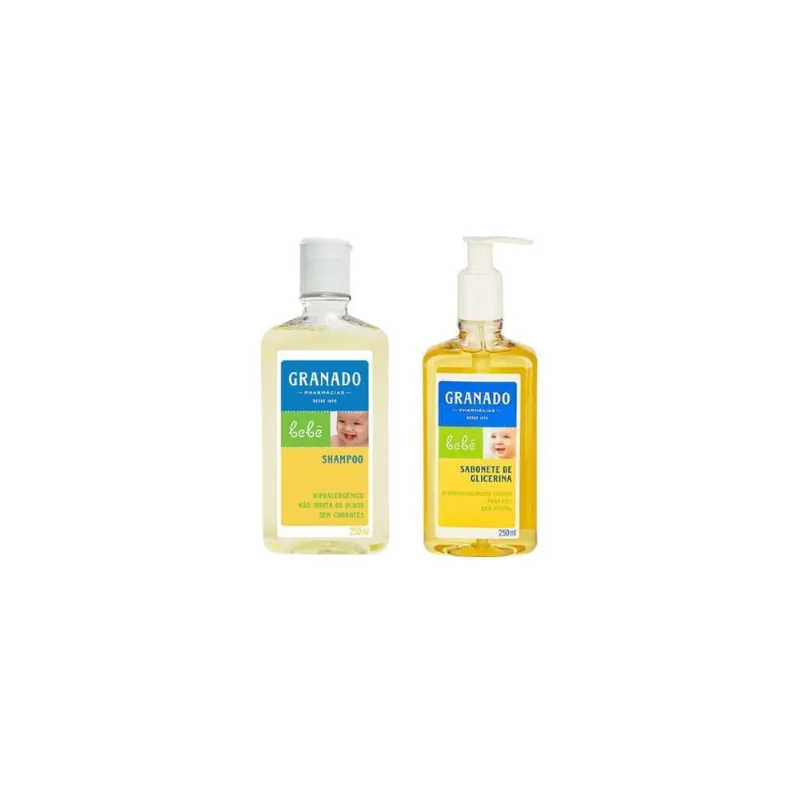 Shampoo Granado Bebe 250Ml Tradicional + Sabonete Liquido