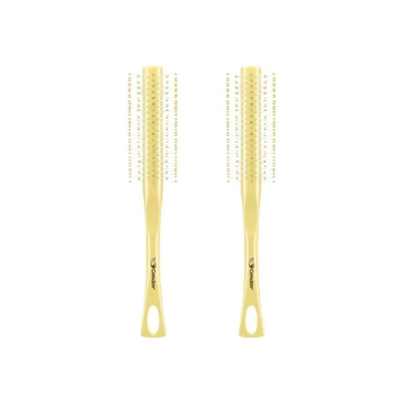 Escova De Cabelo Condor 9721 Belle Redonda (Sd) - Kit C/2Un