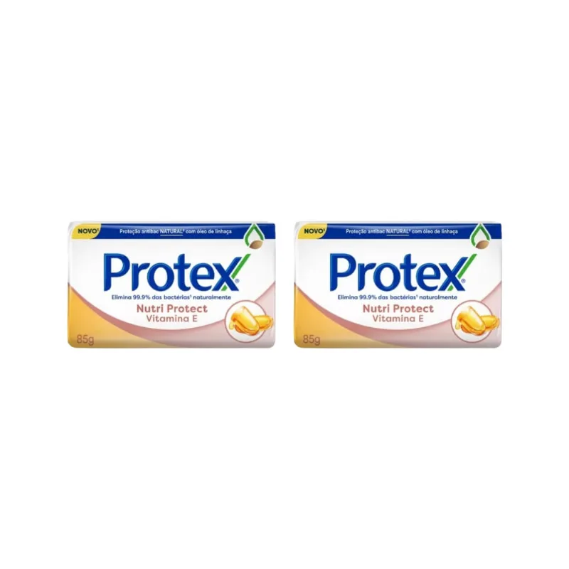 Sabonete Protex 85g com 6un Vitamina E - Kit C/2un
