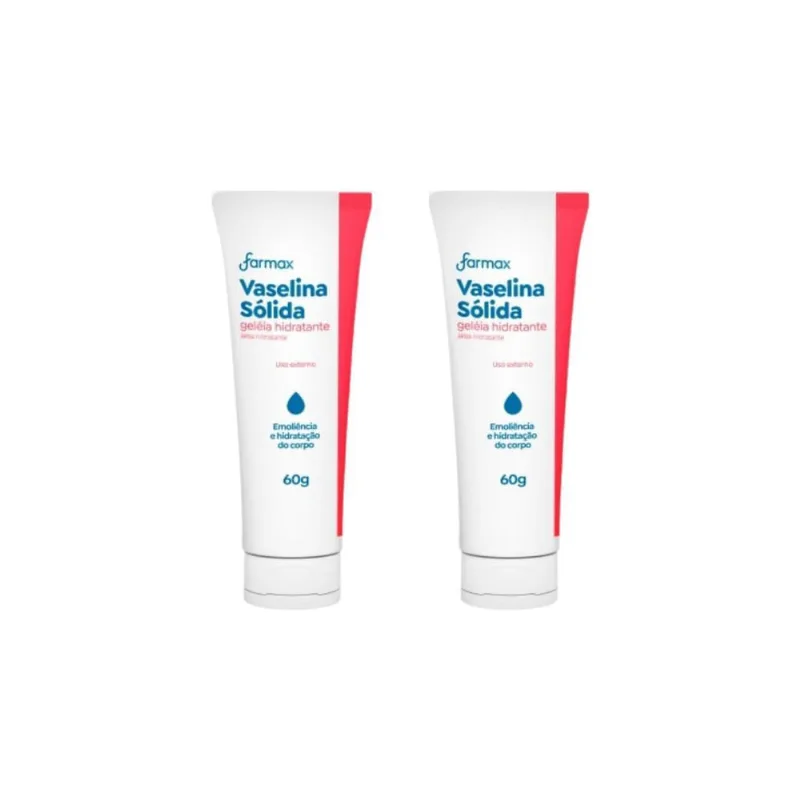 Vaselina Farmax 60G Geleia - Kit Com 2Un