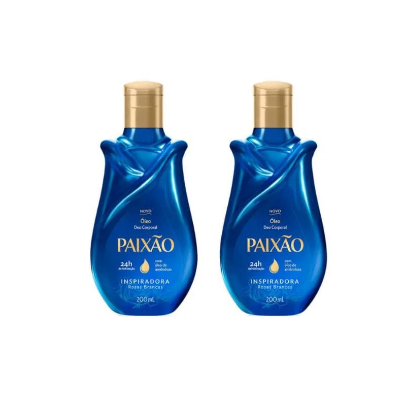 Oleo Corporal Paixao 200ml Only You Inspiradora-Kit C/2un