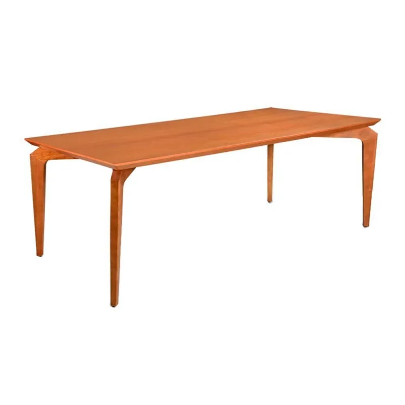 Mesa de Jantar Gosty 6 Lugares Retangular MDF 140CM Café Liptus - OUTRAS