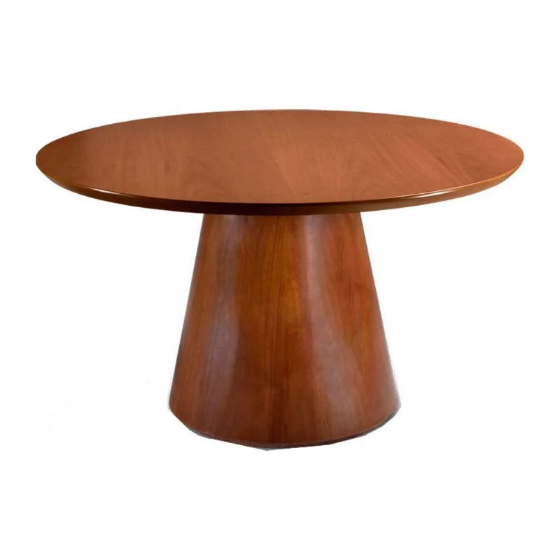 Mesa de Jantar Mogny 6 Lugares Redonda MDF 140CM Sallar Home