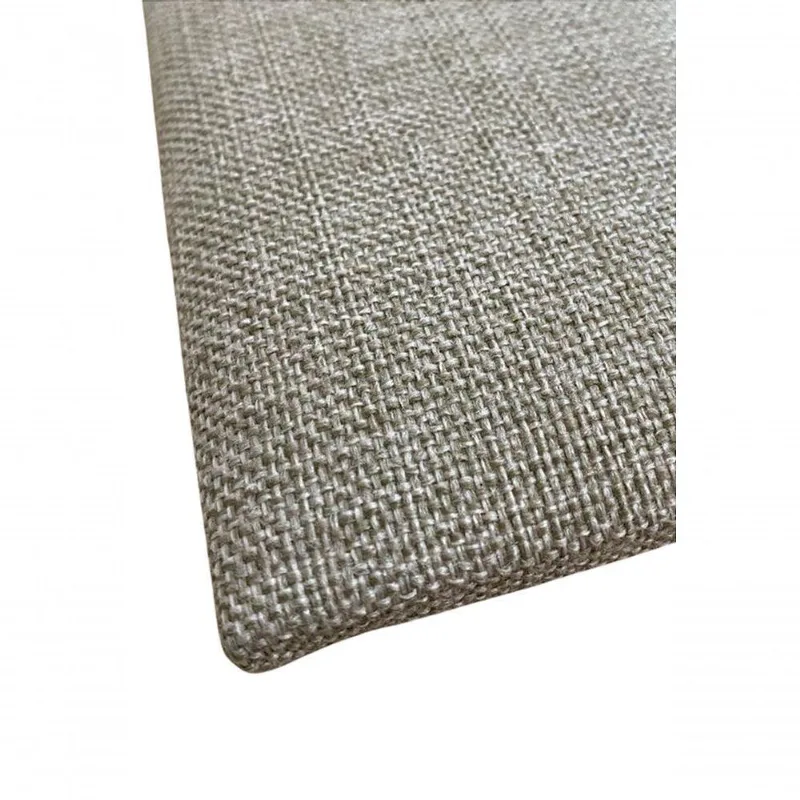 Bloco Estofado Adesivo Não É Segredo Linho Palha 40l X 30a