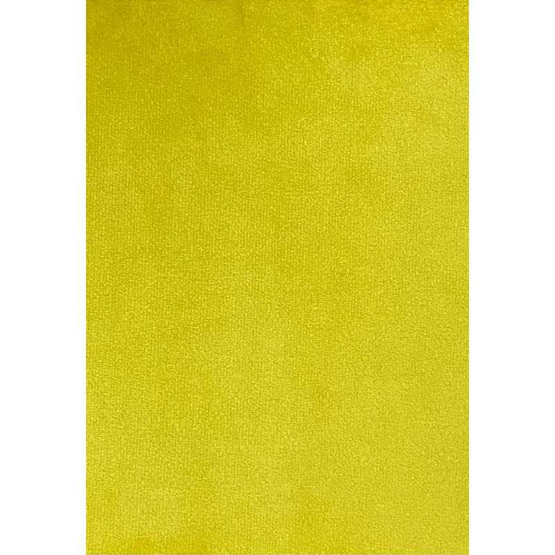 Tecido Suede Liso Cor Amarelo 1mt X 140cm Não É Segredo