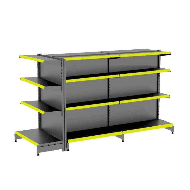 Gondola Centro 137 Fit Ate 2 Metros 1 Ponta Preto 20b Pe Amarelo