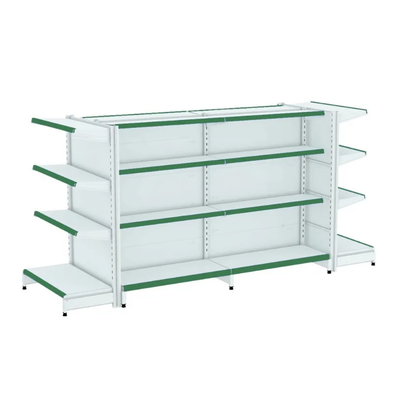 Gondola Centro 137 Fit Ate 2 Metros 2 Ponta Branco 24b Pe Verde