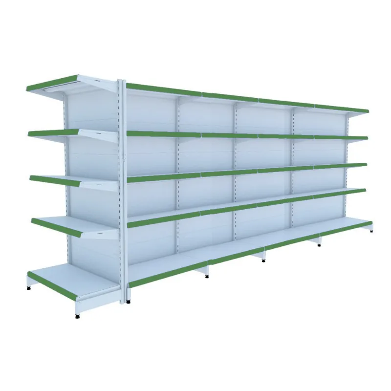 Gondola Centro 170 Fit Ate 4 Metros 1 Ponta Branco 45b Pe Verde