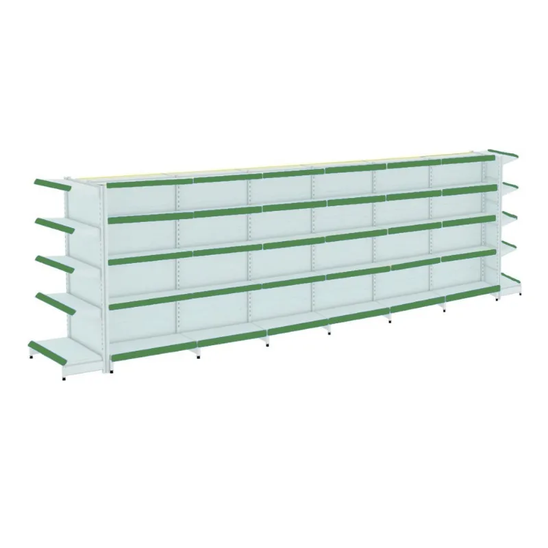 Gondola Centro 170 Fit Ate 6 Metros 2 Ponta Branco 70b Pe Verde