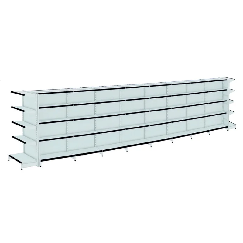 Gondola Centro 170 Fit Ate 8 Metros 2 Ponta Branco 90b Pe Preto