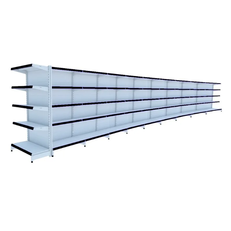 Gondola Centro 170 Fit Ate 9 Metros 1 Ponta Branco 95b Pe Preto