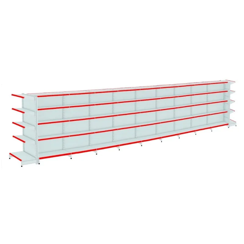 Gondola Centro 170 Fit Ate 9 Metros 2 Ponta Branco 100b Pe Vermelho