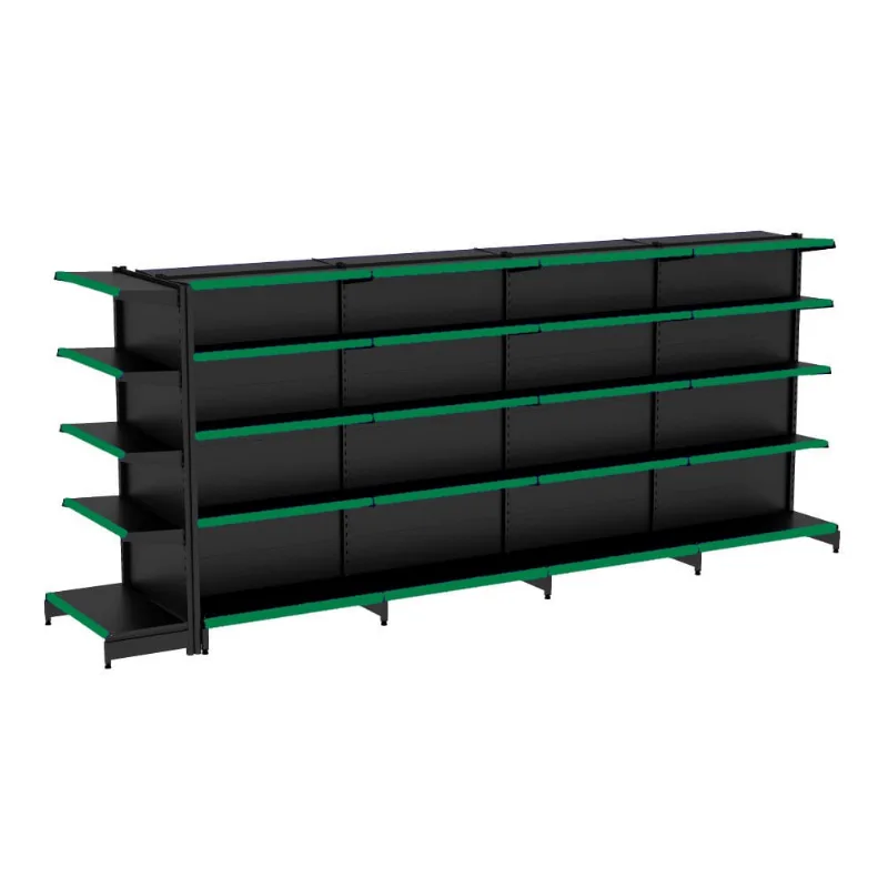 Gondola Centro 170 Fit Ate 4 Metros 1 Ponta Preto 45b Pe Verde