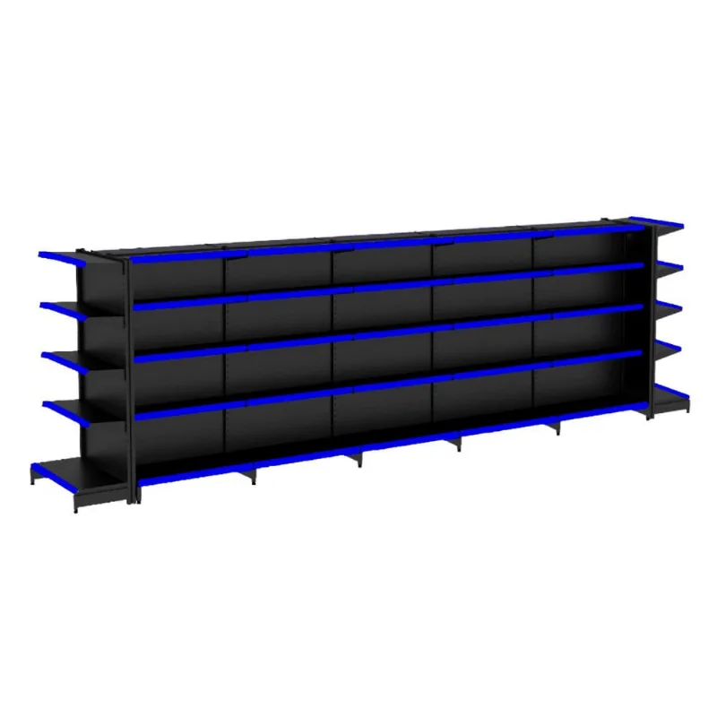 Gondola Centro 170 Fit Ate 5 Metros 2 Ponta Preto 60b Pe Azul