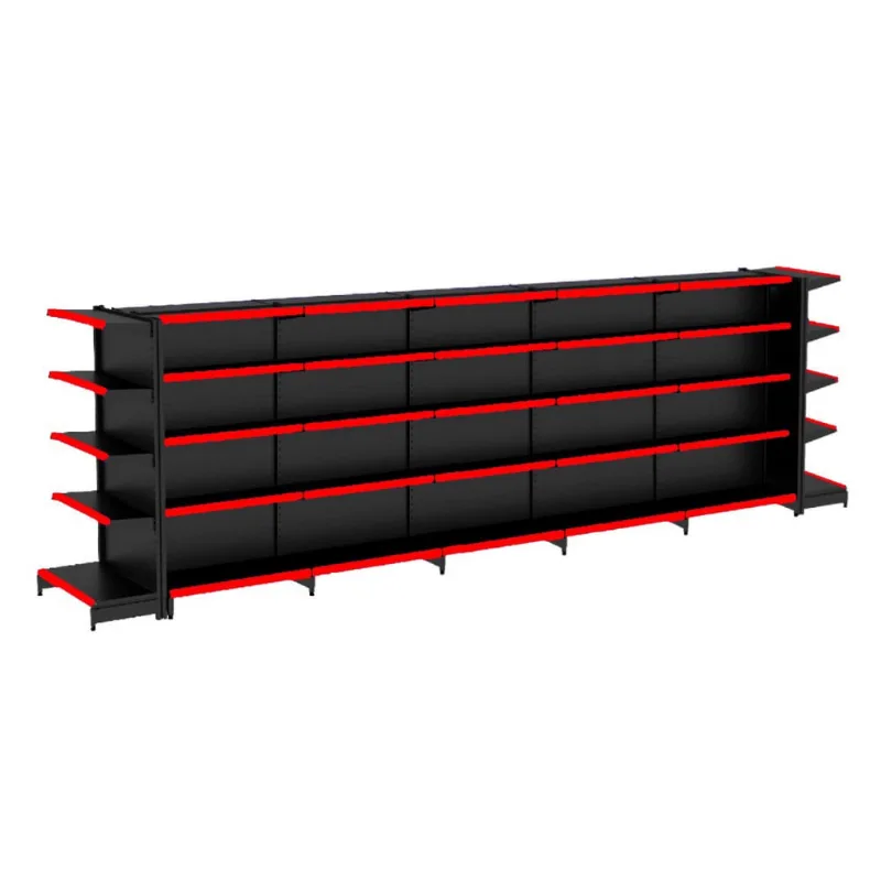 Gondola Centro 170 Fit Ate 5 Metros 2 Ponta Preto 60b Pe Vermelho