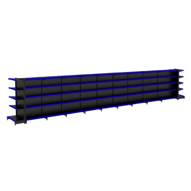 Gondola Centro 170 Fit Ate 9 Metros 2 Ponta Preto 100b Pe Azul